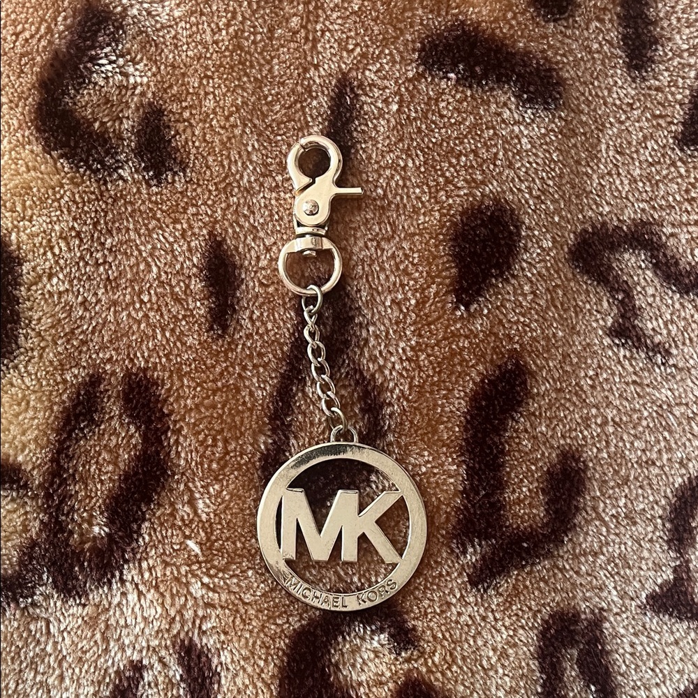 Michael Kors Gold Logo Keychain